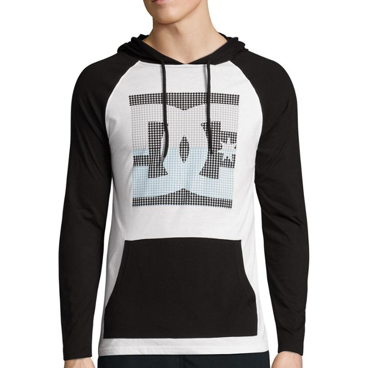 Dc Shoes Co. Long-sleeve Square Hooded Pullover