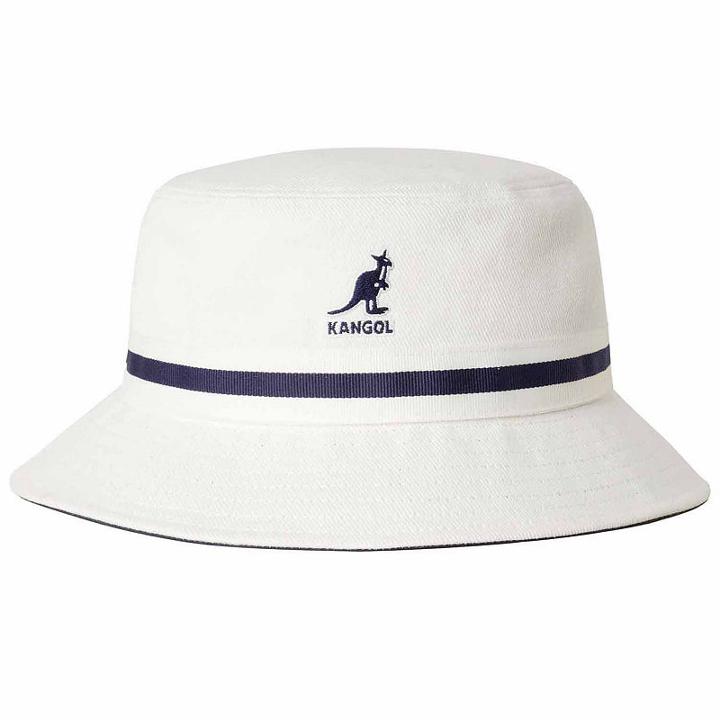 Kangol Bucket Hat With Striped Band