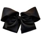 Jojo Siwa Large Signature Hair Bow Solid Black Basic