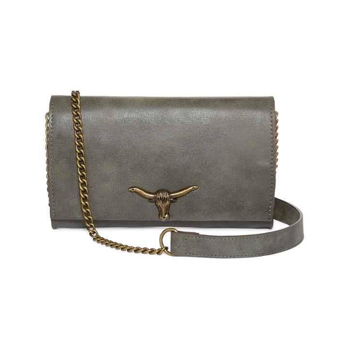 T-shirt & Jeans Flap Crossbody Bag