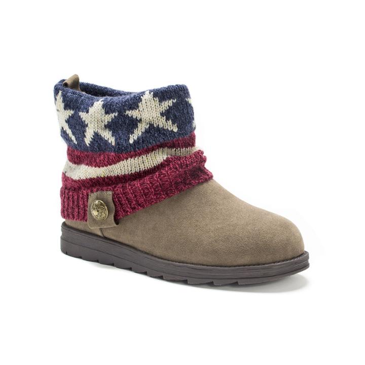 Muk Luks Americana Patti Womens Ankle Boots
