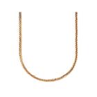 18k Yellow Gold Wheat Chain Necklace