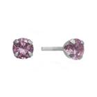 2 Ct. T.w. Color-enhanced Pink Diamond Stud Earrings