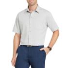 Van Heusen Short Sleeve Dots Button-front Shirt-slim