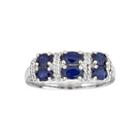 Limited Quantities Blue Sapphire Sterling Silver Ring