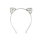 Carole Hair Cat Ears Stones Bow