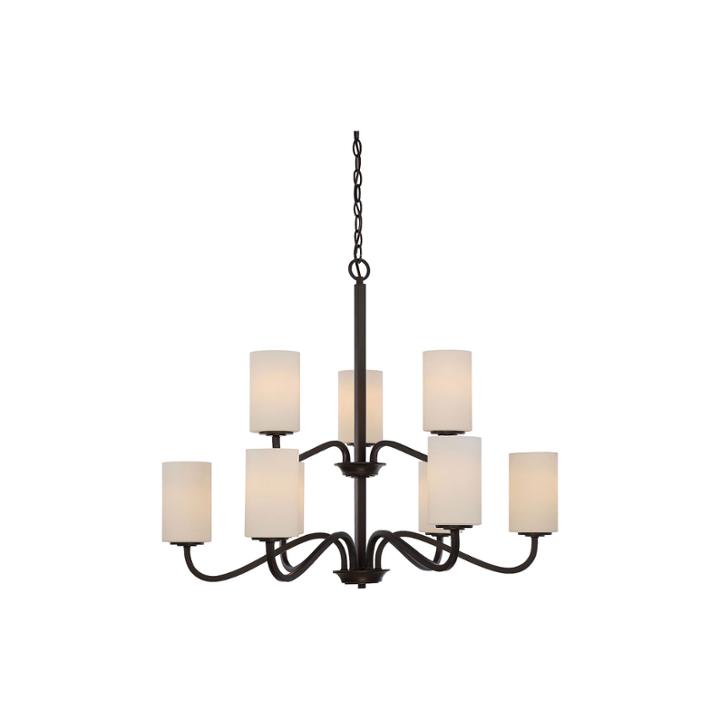 Filament Design 9-light Forest Bronze Chandelier