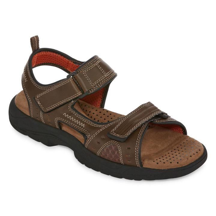 St. John's Bay Mansel Mens Strap Sandals
