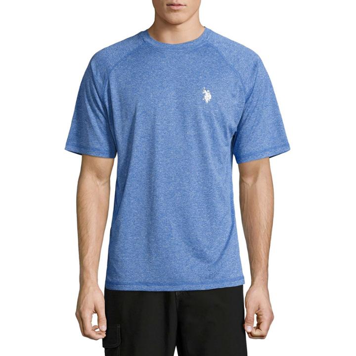 Uspa Heathered Swim Tee