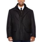 Collection By Michael Strahan Woven Topcoat-big And Tall