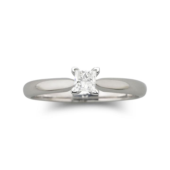 Ct. Princess Certified Diamond Ring