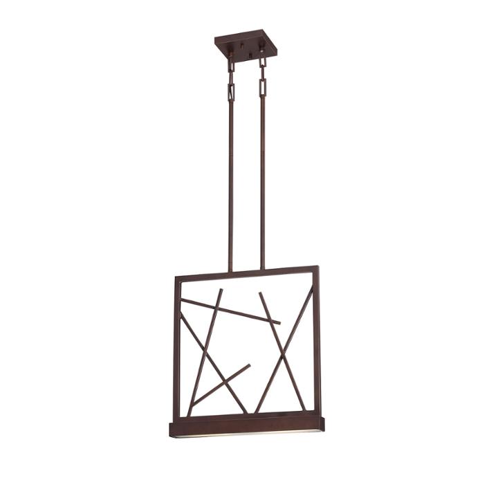 Filament Design 2-light Patina Bronze Pendant