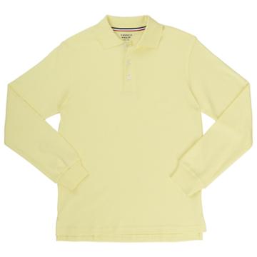 French Toast Ls Interlock Polo