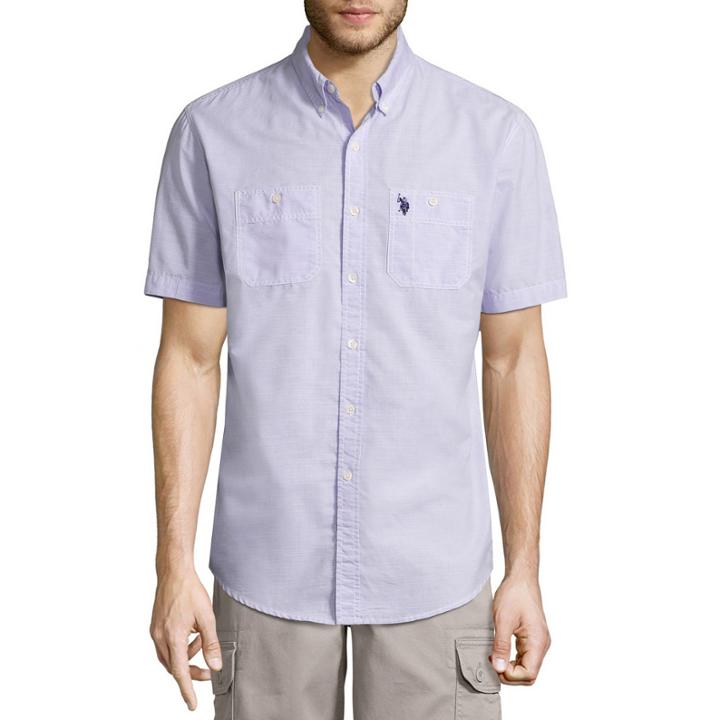 U.s. Polo Assn. Short Sleeve Button-front Shirt