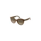 Tommy Hilfiger Sunglasses - Th1242s / Frame: Brownwith Wood Grain Temples Lens: Brown Gradient