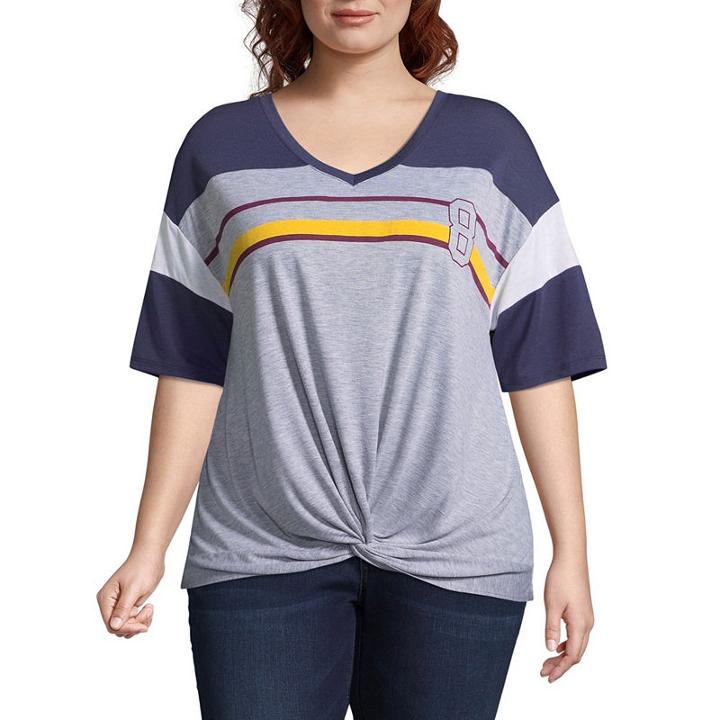 Coca Cola Twist Front Tee - Juniors Plus