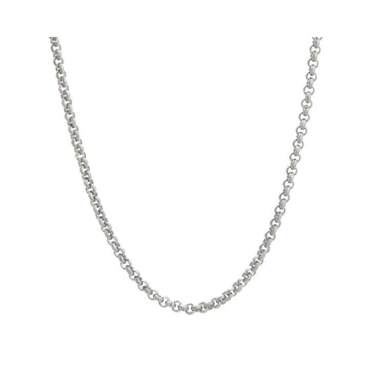 Mens Stainless Steel 24 3mm Rolo Chain