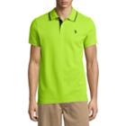 U.s. Polo Assn. Slim Fit Short Sleeve Solid Pique Polo Shirt