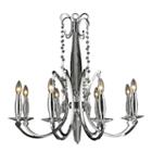 Innsbruck Collection 8 Light Chrome Finish Crystalchandelier