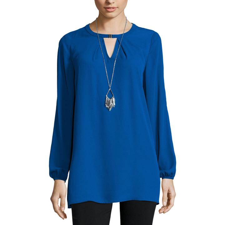 Alyx 3/4-sleeve Cold-shoulder Top