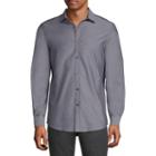 Axist Long Sleeve Diamond Button-front Shirt