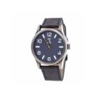 Brooklyn Exchange Mens Blue Strap Watch-nwl398996as-bl