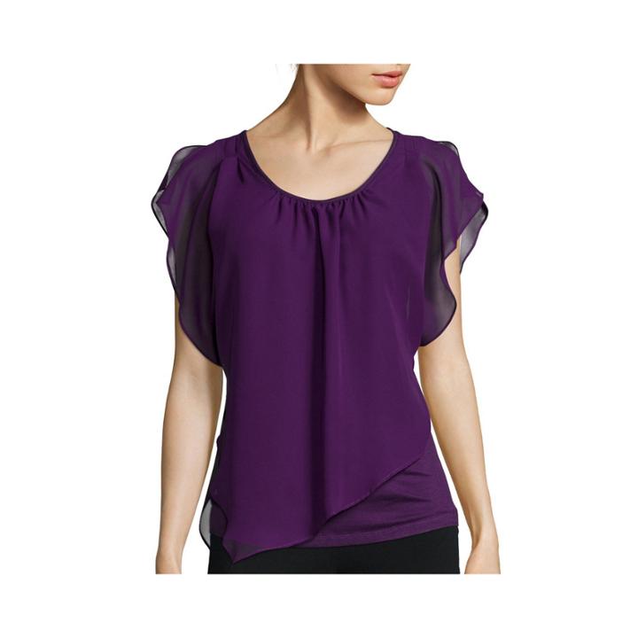 Alyx Short-sleeve Popover Top