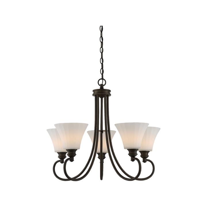 Filament Design 5-light Aged Bronze Chandelier