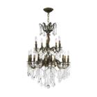Versailles Collection 15 Light 2-tier Clear Crystal Chandelie
