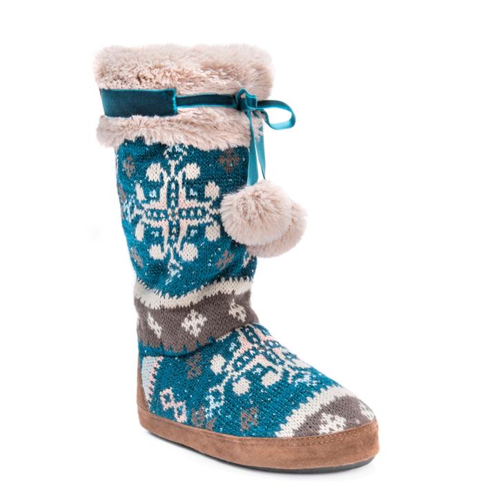 Muk Luks Chanelle Bootie Slippers