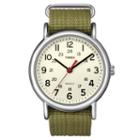 Timex Mens Green Strap Watch-t2n6519j
