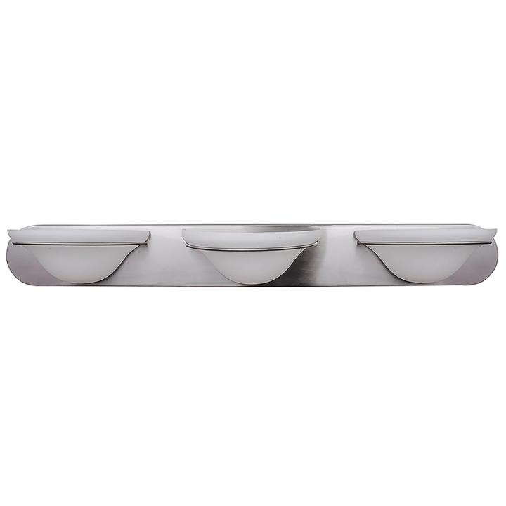 Nadia 3-light Silver Bath Vanity
