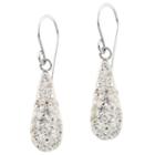 Silver Treasures Pear Drop Earrings