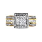 10k Yellow Gold 1 Ct. T.w. Diamond Princess-style Engagement Ring