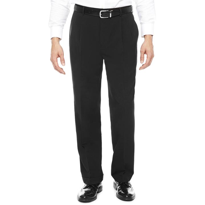 Stafford Pleated Classic-fit Pants