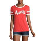 Arizona Austin Graphic T-shirt- Juniors