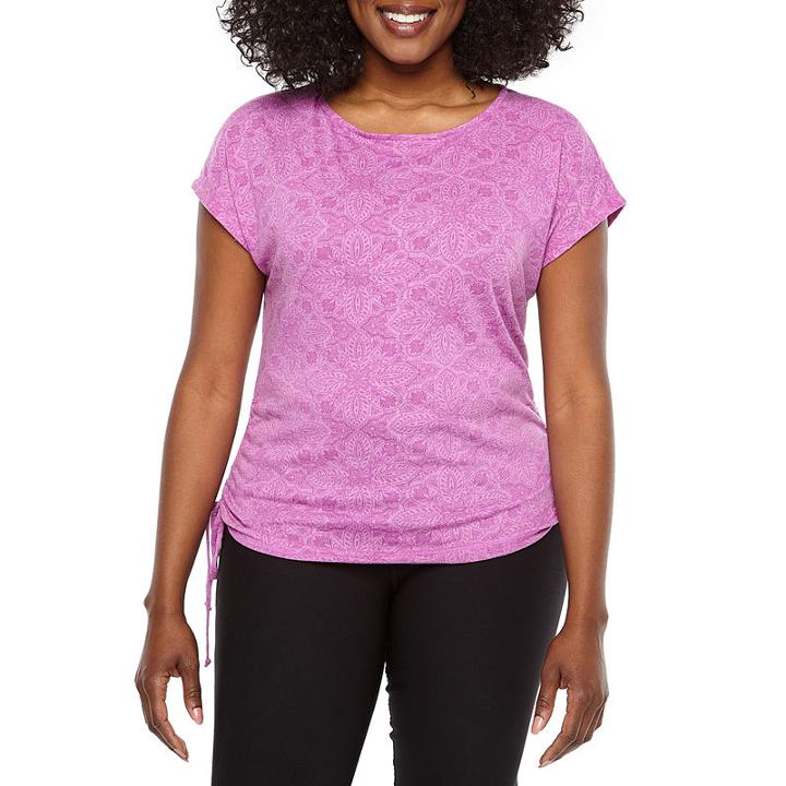 St. John's Bay Active Tunic Top-petites