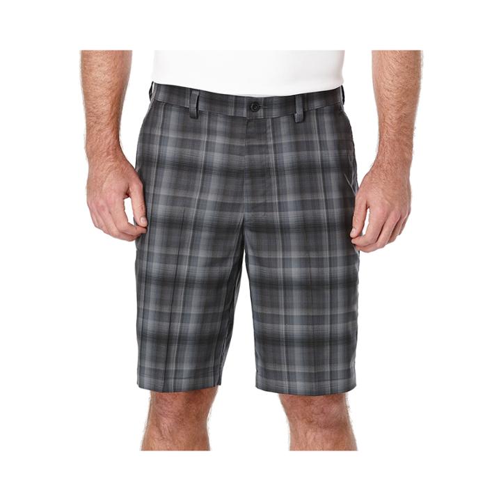 Pga Tour Plaid Performance Shorts