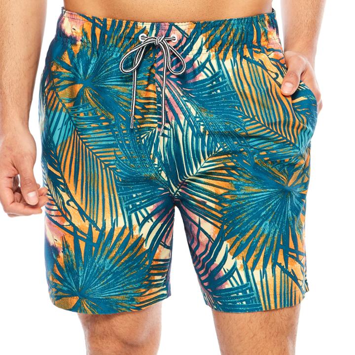 Arizona Palm Leaf Print Volley 6.5