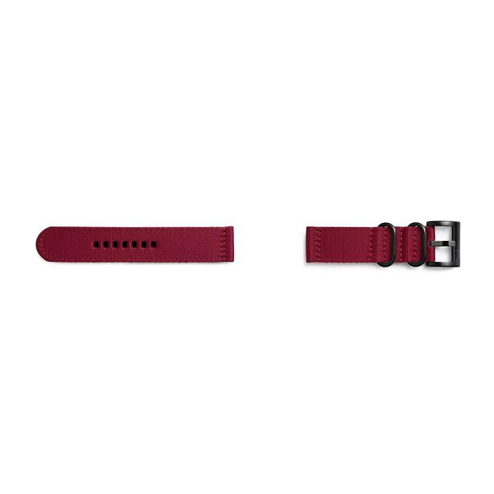 Samsung Wearables Gear S3 Compatible Unisex Red Watch Band-gp-r765breejaa