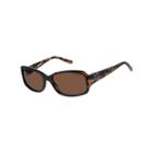 Liz Polarized Rectangle Sunglasses