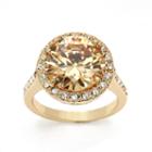 Sparkle Allure Yellow Solitaire Ring