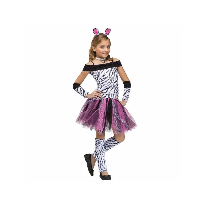 Zebra 4-pc. Dress Up Costume