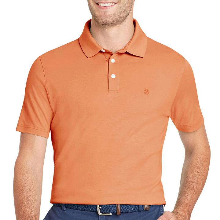Izod Easy Care Short Sleeve Polo Shirt