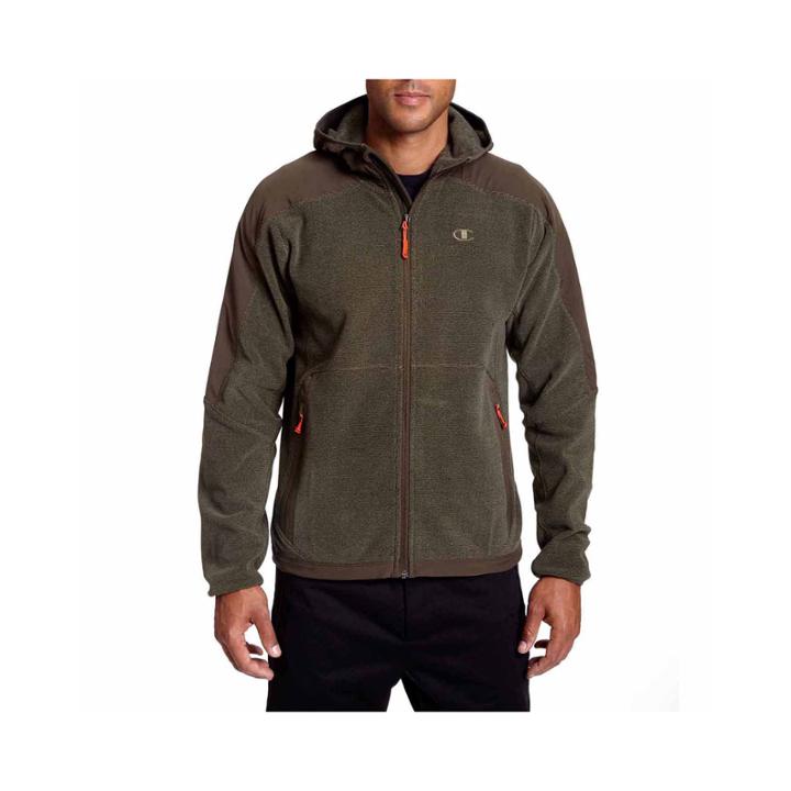 Champion Mens Zip Front Fleece
