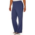 Alfred Dunner Cape Hatteras French Terry Pants - Plus
