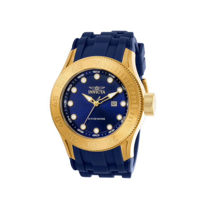 Invicta Mens Blue Strap Watch-22244