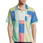 Arizona Short Sleeve Pattern Button-front Shirt