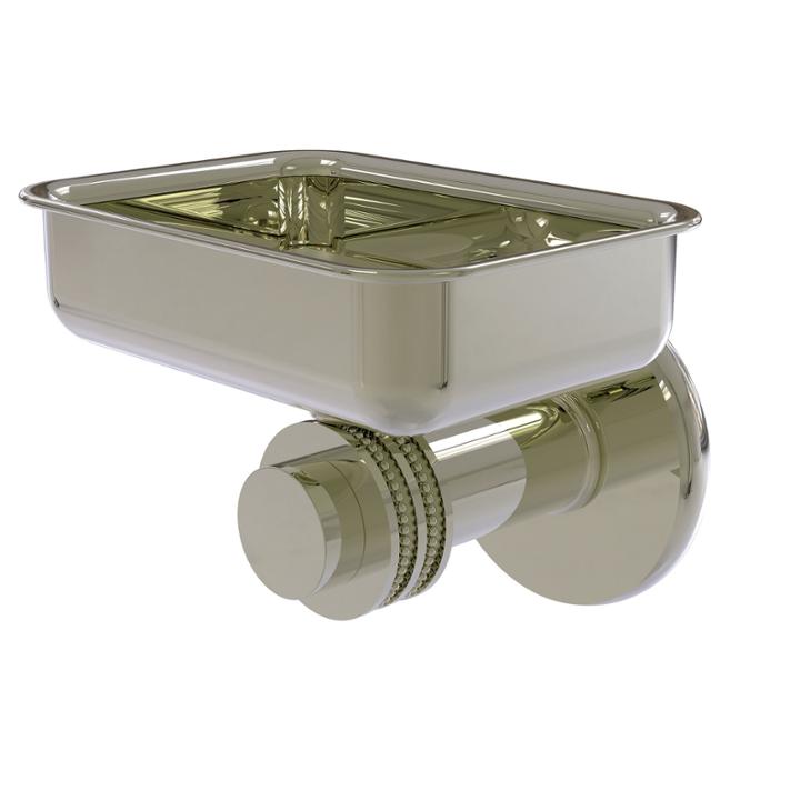 Allied Brass Mercury Collection Wall Mounted Soapdish With Dotted Accents