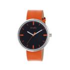 Simplify The 4500 Unisex Orange Strap Watch-sim4503